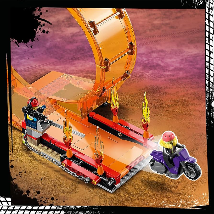 【動作品】『石田』 Amazon.co.jp: レゴ(LEGO) シティ ダブルループ・スタント
